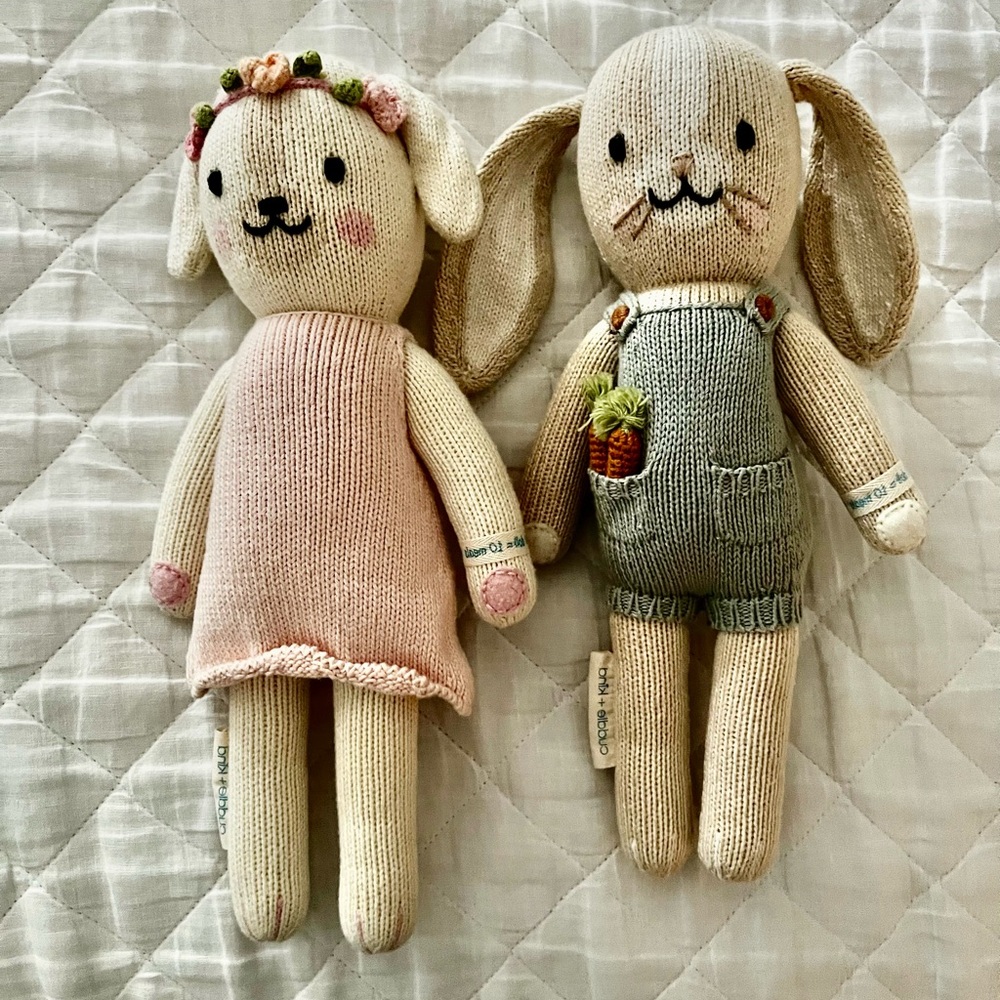 Cuddle and Kind Knitted Dolls